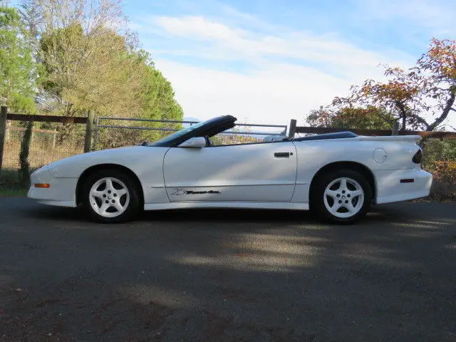 1994 pontiac transam gt convertible 25th anniversary - original paint & interior