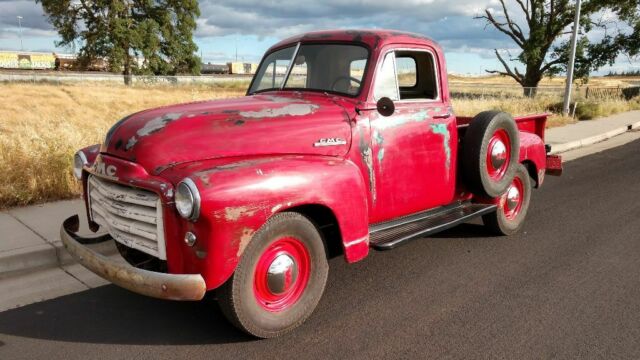 1951 gmc 1/2 ton short bed pickup, chevy