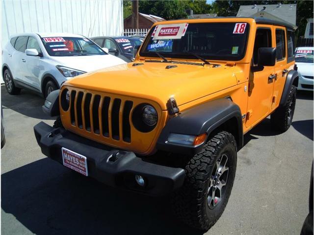2018 jeep wrangler unlimited sport
