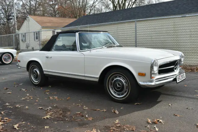 beautiful 1969 mercedes-benz 280sl, orig'l & #'s matching, auto, restored- video