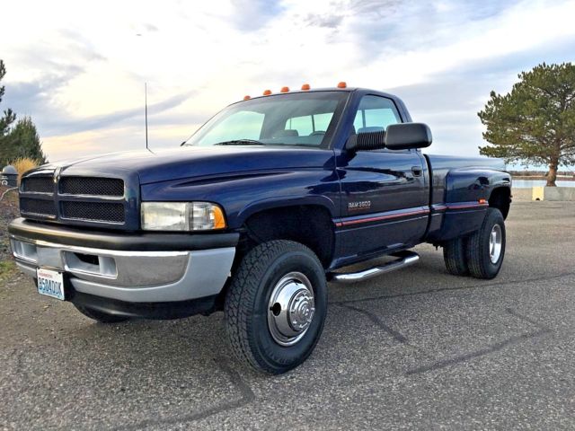 1994 dodge ram 3500 dually 4x4 manual transmission rare!