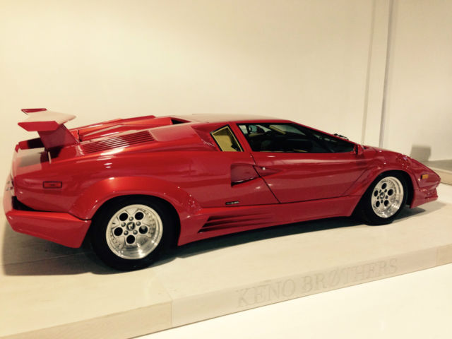 1989 lamborghini countach 25th anniversary coupe 2-door