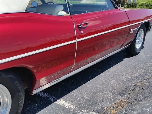 1970 pontiac catalina 129815 miles red/white