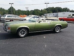 1972 mercury cougar 82655 miles lime green