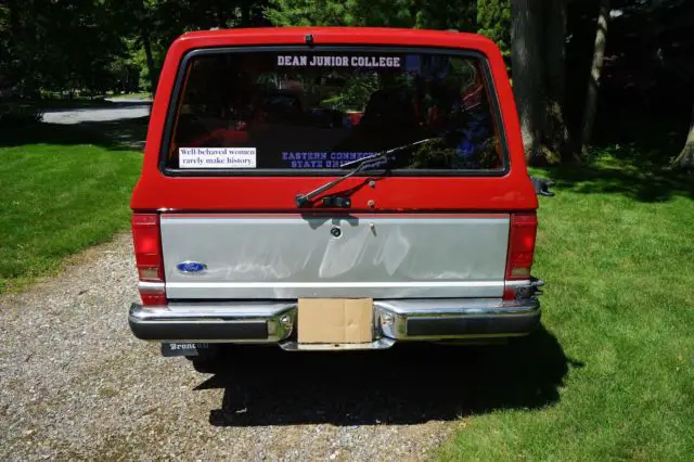 1989 ford bronco ii 4x4 xlt manual trans 5 sp w/od