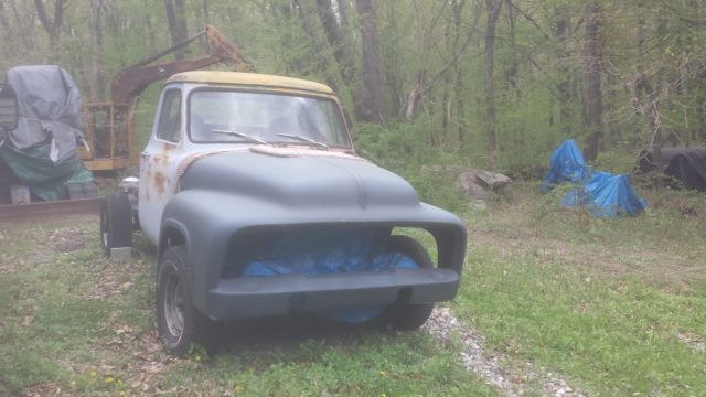 ***1954 ford f100 7.3 powerstroke turbo diesel*** new lowered price...rat rod
