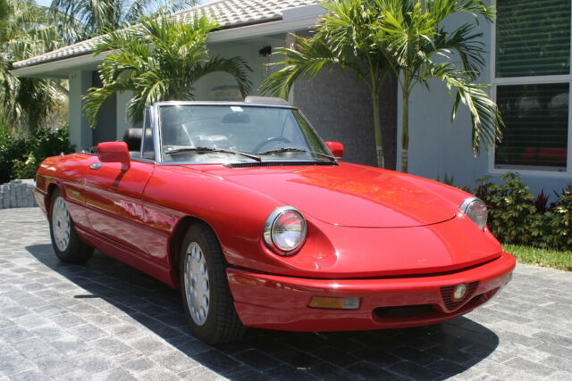 alfa romeo spider ce commemorative edition #74 of last 190 made lot of work don