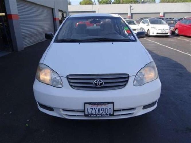 2003 toyota corolla ce in sunnyvale, ca