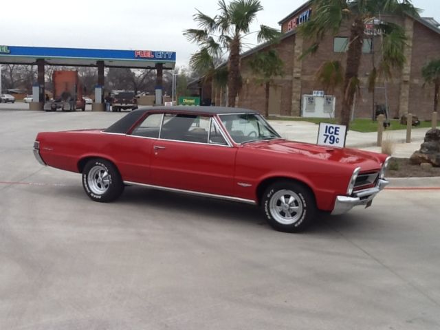 1965 pontiac gto with phs docs factory 4 speed new paint