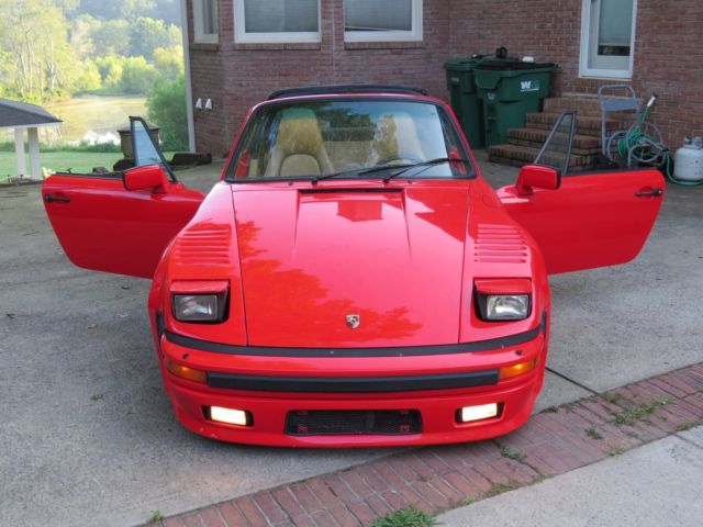 1986 porsche 911 targa slantnose conversion