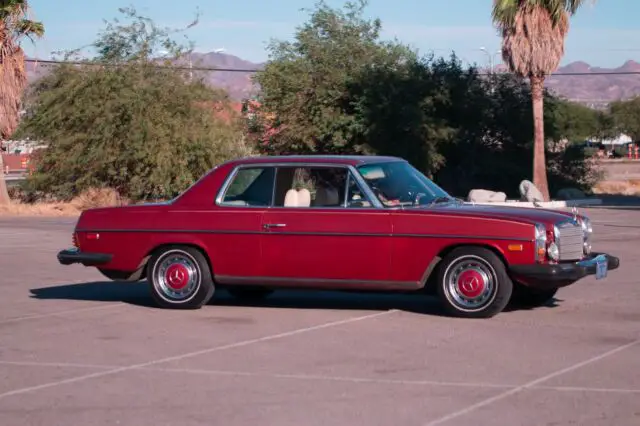 no reserve 1974 mercedes 280 coupe sunroof 101k org miles survivor all original