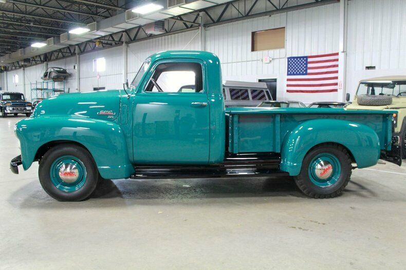 1949 gmc fc 102 242 miles teal pickup truck 248ci 6-cylinder 3-speed manual