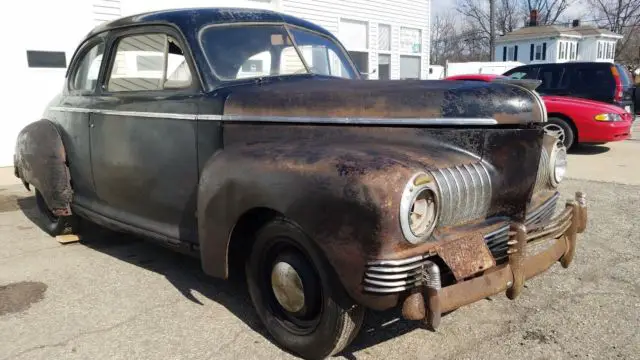 1941 nash ambassador 600 2 door coupe model 4142 6 cyl flathead needs restored