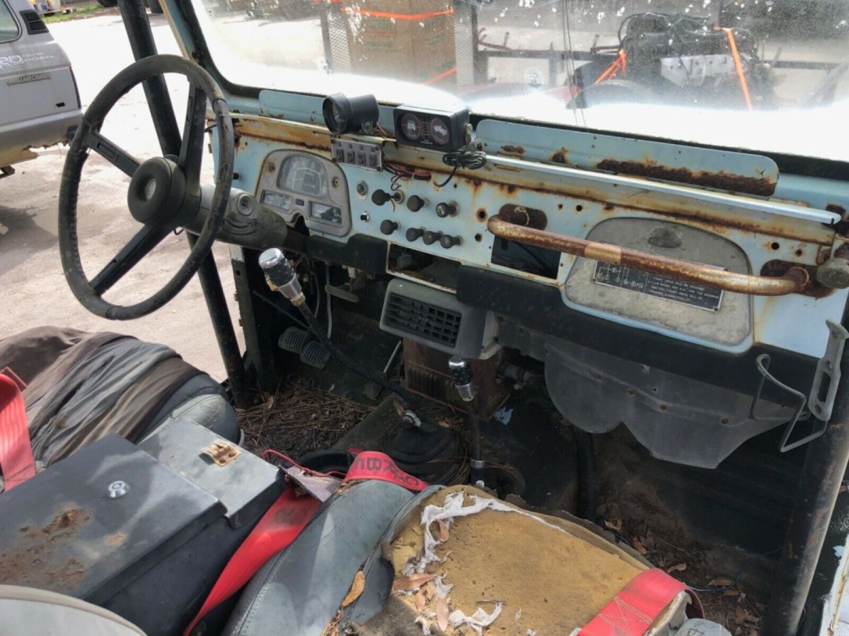 1974 toyota fj40 land cruiser project