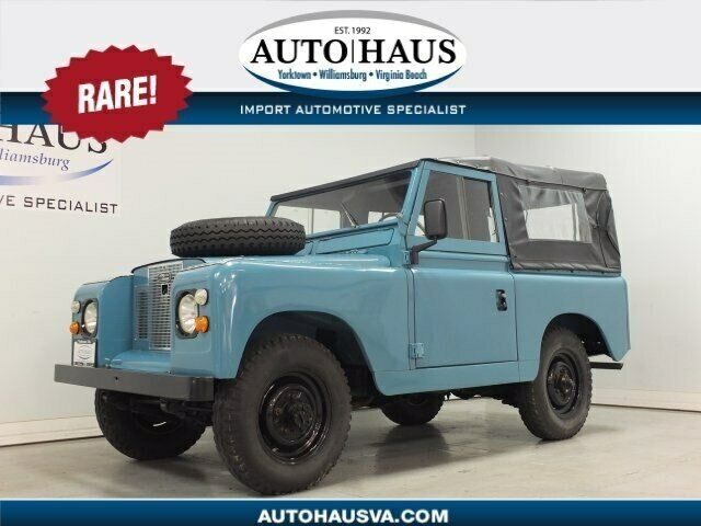 1969 land rover series iia - looks/runs/drives great! rare! fully restored!
