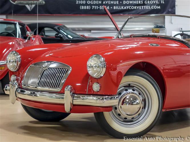 1956 mg mga in downers grove, illinois