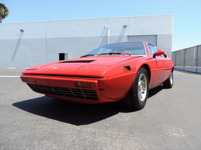 1974 ferrari dino 308 gt4 in red only 53,953 miles gt 4 gt-4 nice car overall