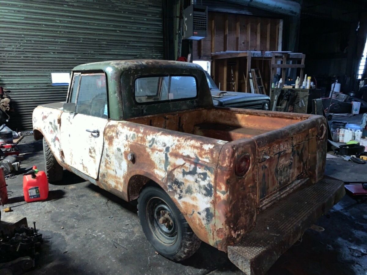 scout 80 turbo 152 running 4x4 3 speed manual complete truck with title