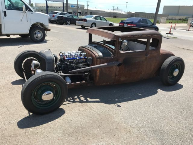 1931 ford model a coupe rat rod 302 efi low reserve