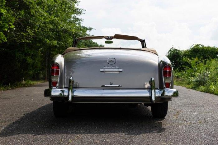 1958 mercedes-benz 220s cabriolet for sale in boston, massachusetts
