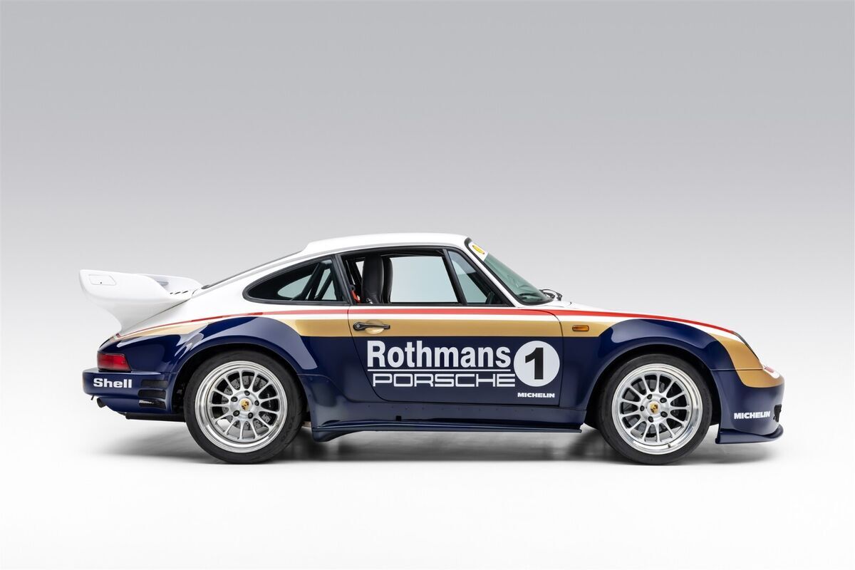 1976 porsche 911 rothmans livery with 3.6 l engine dakar