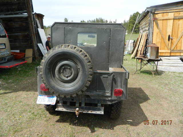 1946 willys jeep cj2a rebuilt by dad & runs