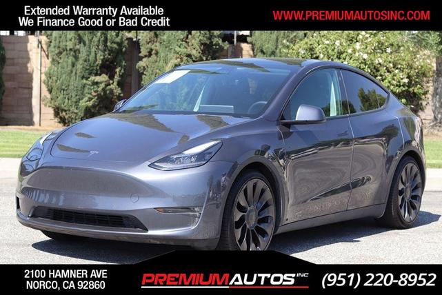 2021 tesla model y performance