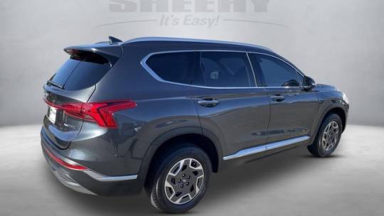 2023 hyundai santa fe hybrid blue