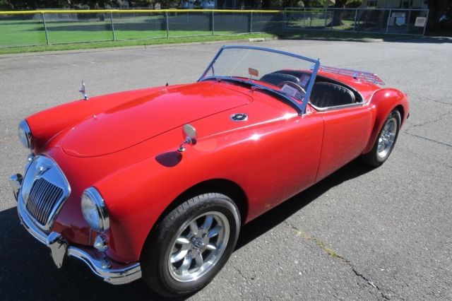 mg mga red with 13,500 miles, for sale!