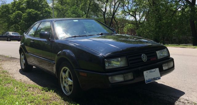 1993 volkswagen vw corrado vr6 manual black with tan leather interior
