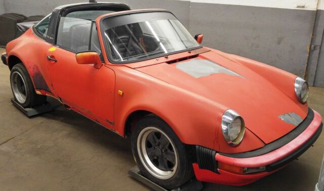 barn find 1975 original porsche 911s targa roller with 2.7 engine for resto