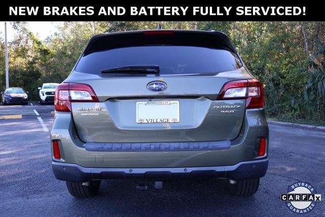 2017 subaru outback 3.6r touring