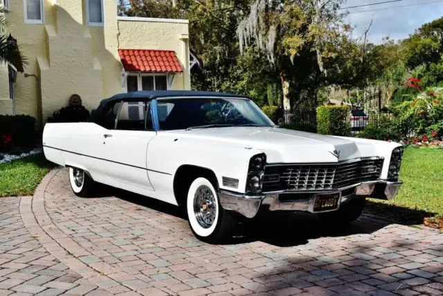 1967 cadillac deville convertible restored and simply amazing condtion loaded