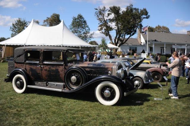 1931 cadillac v-16 9800 miles documented sedan may deliver patina 4355