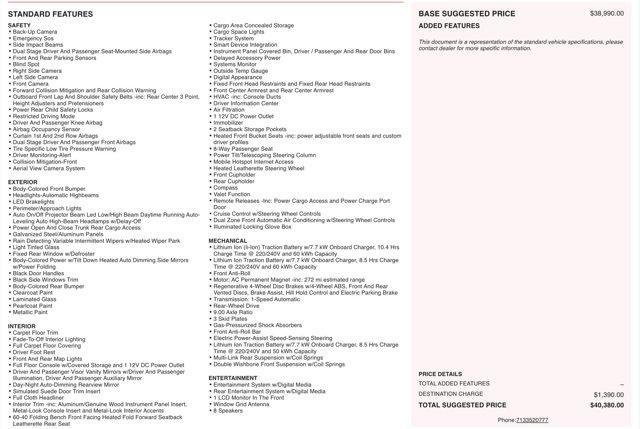2023 tesla model 3 standard range
