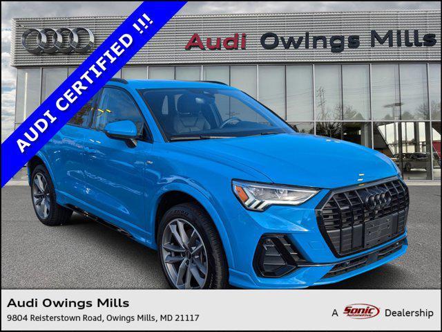 2023 audi q3 45 s line premium plus