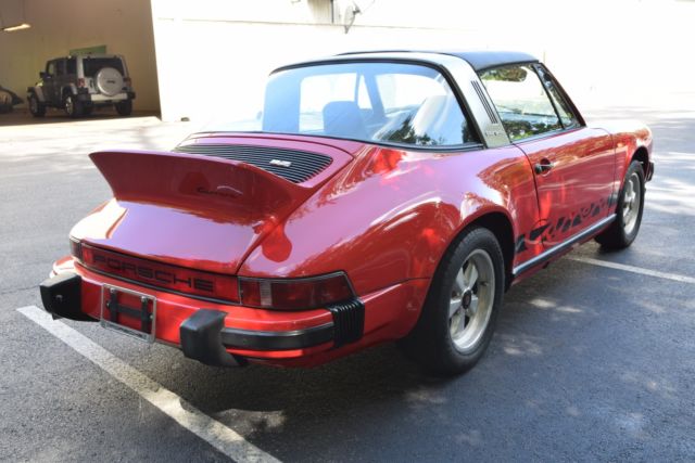 1974 porsche 911 carrera targa #24 of 246 built 8/73 production