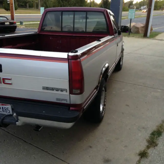 1988 gmc sle sierra pick-up truck 2wd automatic long bed used truck runs good
