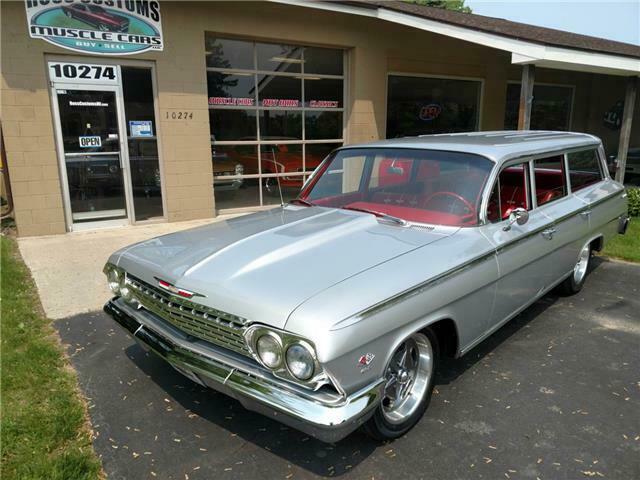 1962 chevrolet impala bel air wagon 409 - 4 speed