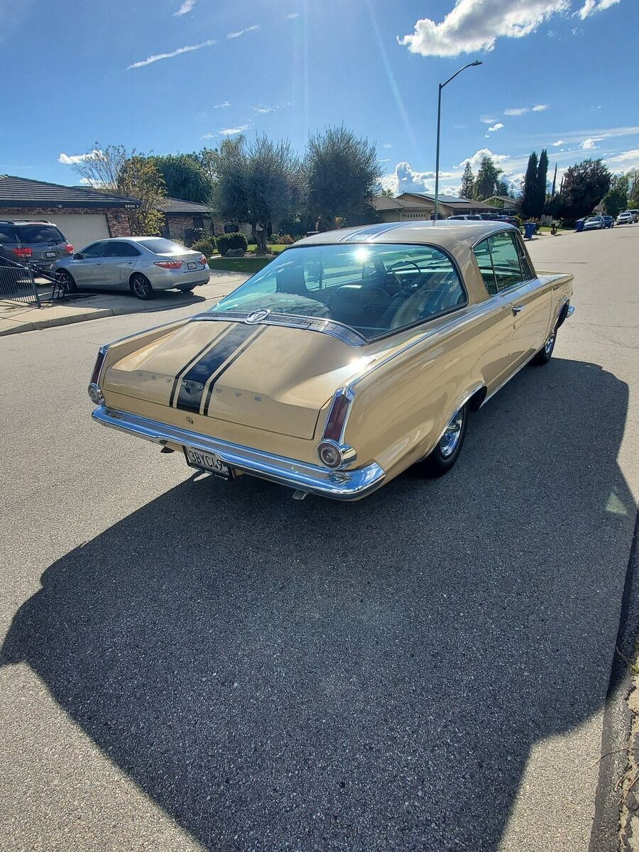 1965 plymouth barracuda coupe brown