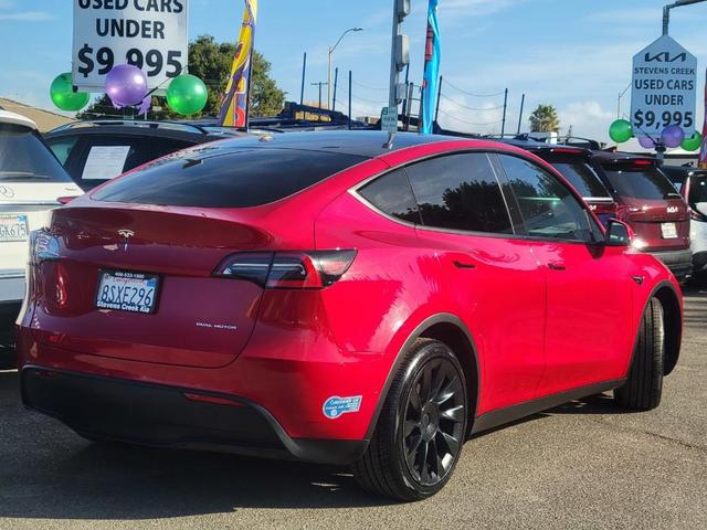 2020 tesla model y long range