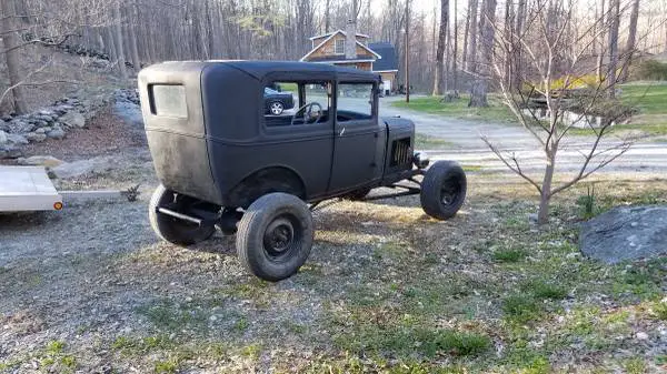 1931 ford model a tudor sedan hot rod rat rod project