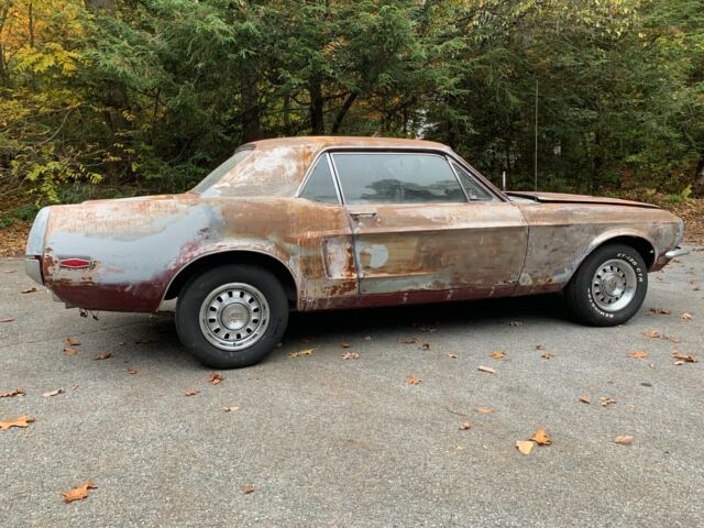 1968 ford mustang base hardtop 2-door 5.0l 4 speed project for restoration