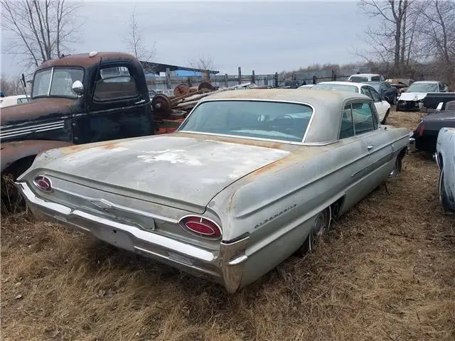 1962 oldsmobile dynamic 88 grey 394 v8 automatic