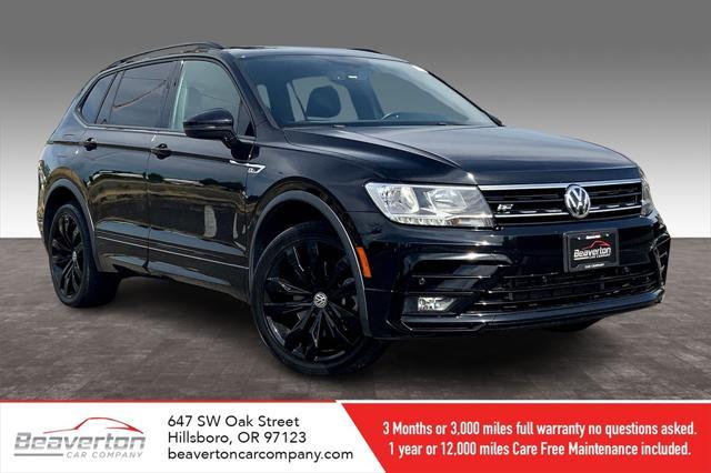 2020 volkswagen tiguan 2.0t se r-line black 4motion