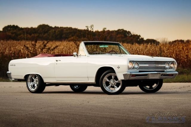 1965 chevrolet malibu ss chevelle 138 super sport, 350 v8 new paint fresh resto