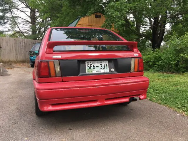 1989 isuzu i-mark rs