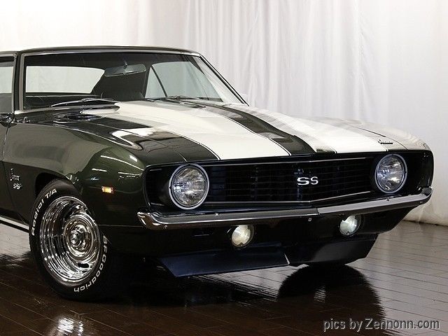 1969 big black camaro, less than 100 miles since restored