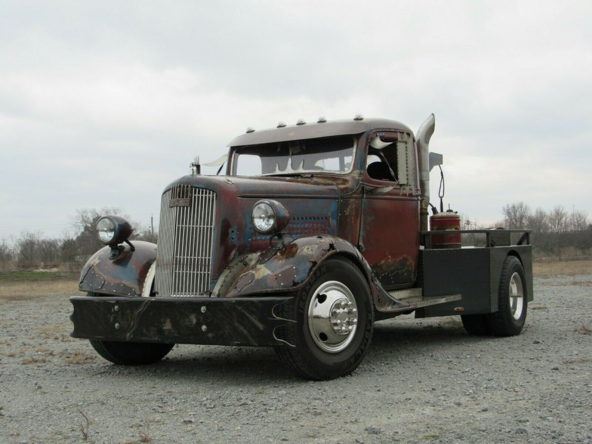 1936 gmc rat rod tow truck 3500 1-ton dually 454 fuelinjected v8