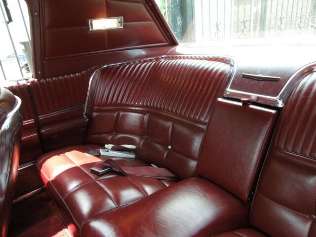 ford thunderbird 1966 coupe beautiful burgandy excellent interior